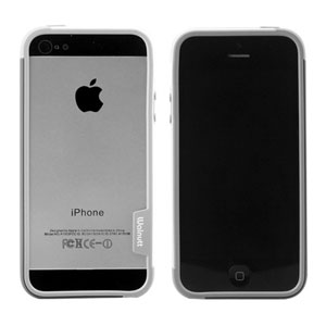 Zenus Bumper Trio Series Case for iPhone 5S / 5 - Grey