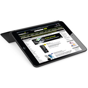 Coque iPad Mini 3 / 2 / 1 FlexiShield compatible Smart Cover - Bleue