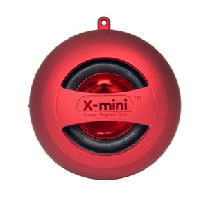 XMI X-mini II Mini Speaker - Red