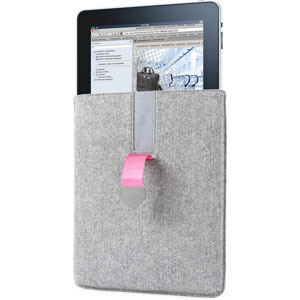 Dicota PadCover for iPad 4 / 3 / 2 - Grey/Pink