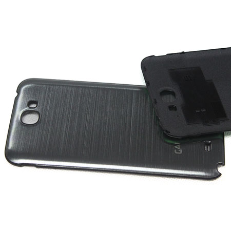 Cache Batterie en métal pour Samsung Galaxy Note 2 - Métal 