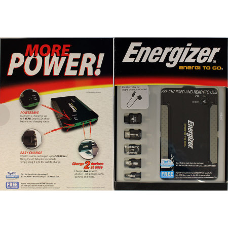 portátil Energizer XP4001 Universal - 4000 mAh-