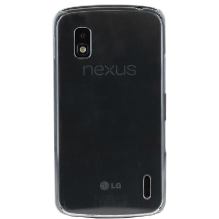 Crystal Hard Back Case for  Google Nexus 4 - Clear