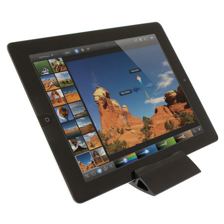 Support bureau universel e-Kit smartphone / tablette Ellipse - Noir