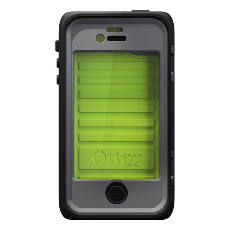 OtterBox Armor Series Waterproof Case for iPhone 4S / 4 - Neon / Grey