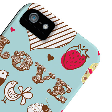 Coque iPhone 5S / 5 Case-Mate Barely There Valentines – Love
