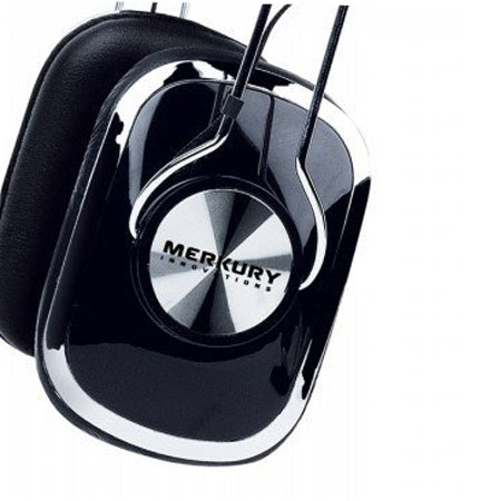 Audífonos De Diadema Retro Mercury M-Hr110 Negro