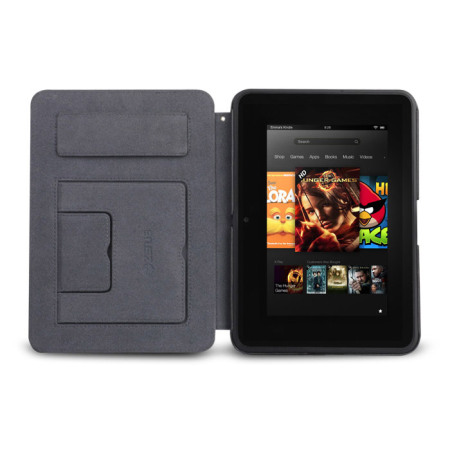 Zenus Neo Classic Diary for Kindle Fire HD 2012 - Dark Grey
