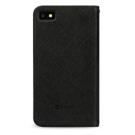 Zenus Blackberry Z10 Minimal Diary Series Case - Black