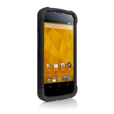 Ballistic Shell Gel Case for Google Nexus 4 - Black