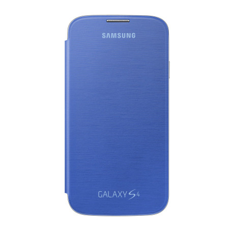 Genuine Samsung Galaxy S4 Flip Case Fodral - Ljusblå