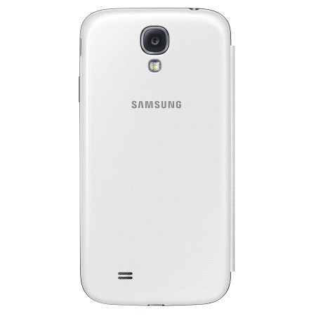 Genuine Samsung Galaxy S4 S-View Premium Cover Fodral - Vit