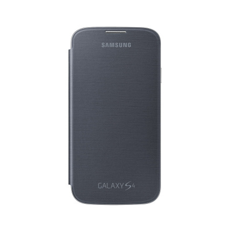 Genuine Samsung Galaxy S4 Flip Case Cover - Black
