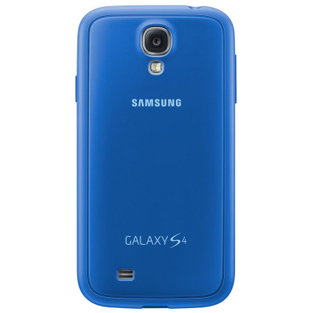 Official Samsung Galaxy S4 Protective Hard Case Cover + - Light Blue