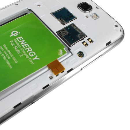 Adaptateur de charge sans fil pour Samsung Galaxy Note 2 Qi
