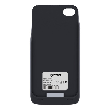 Zens Qi Wireless Charging Case for iPhone 4S / 4 - Black