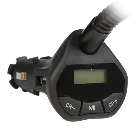 Support Voiture Olixar RoadWarrior Chargeur Micro USB Transmetteur FM