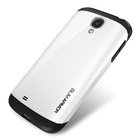 Spigen SGP Slim Armour Case voor Samsung Galaxy S4 - Wit