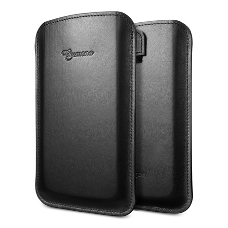 Spigen SGP Leather Crumena Pouch for Samsung Galaxy S4 - Black