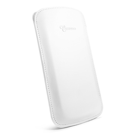 Spigen SGP Leather Crumena Pouch for Samsung Galaxy S4 - White