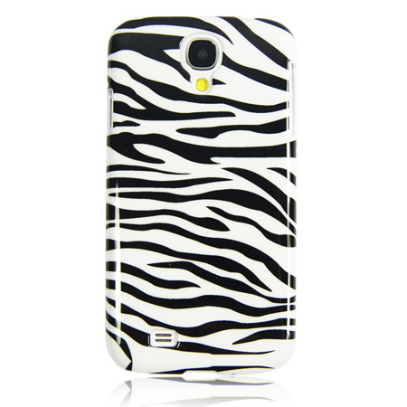Hard Cover Case For Samsung Galaxy S4 - Zebra Print