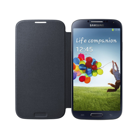 Pack Flip Cover, support voiture et chargeur Samsung Galaxy S4 - Noir