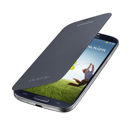 Pack Flip Cover, support voiture et chargeur Samsung Galaxy S4 - Noir