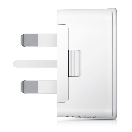 Official Samsung Galaxy UK Mains Charger & USB Cable - 2 Amp - White
