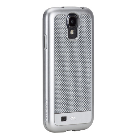 Case-Mate Premium Carbon Fiber Samsung Galaxy S4 Case - Silver