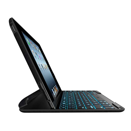 ZAGGkeys PROfolio+ Keyboard Case for Apple iPad 2 / 3 / 4 - Black