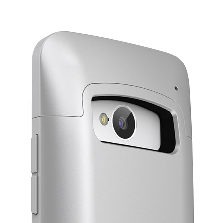 Mophie Juice Pack Case for HTC One - Silver