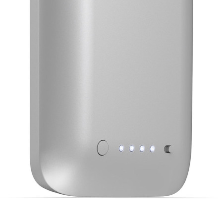 Mophie Juice Pack Case for HTC One - Silver