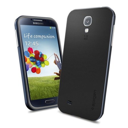 Spigen Neo Hybrid Case Galaxy S4 Hülle Slate