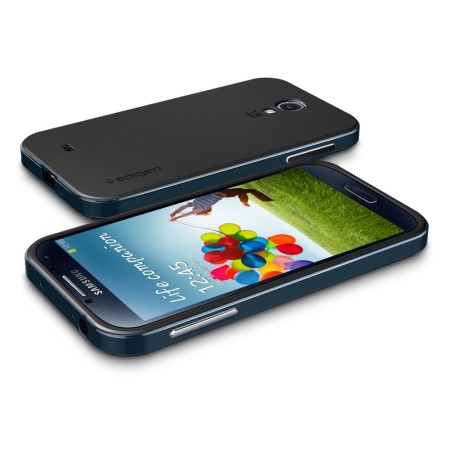 Funda Samsung Galaxy S4 Neo Hybrid de Spigen - Pizarra