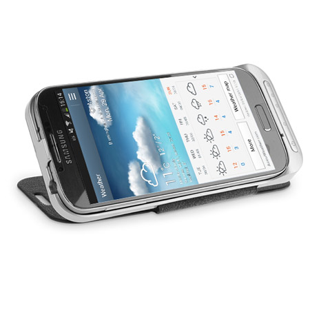 Coque Batterie Samsung Galaxy S4 Power Jacket avec Rabat 3200 mAh