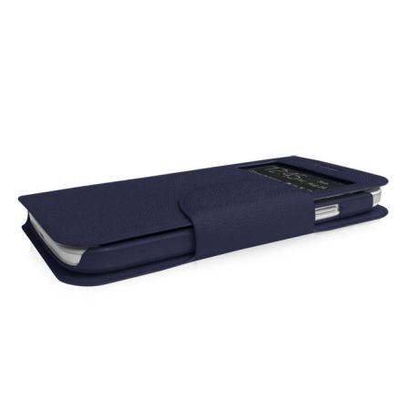 Sonivo Sneak Peek Flip Case for Samsung Galaxy S4 - Blue