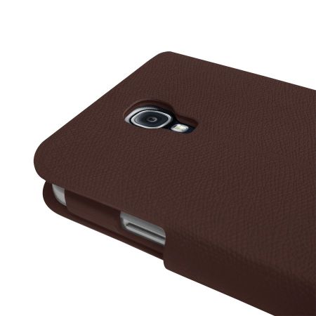 Sonivo Sneak Peak Flip Case for Samsung Galaxy S4 - Brown