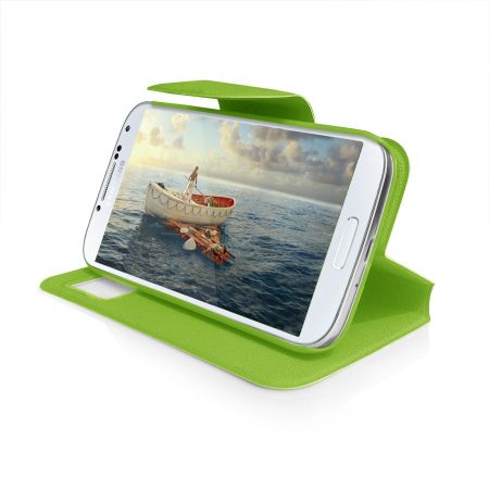 Sonivo Sneak Peek Flip Case for Samsung Galaxy S4 - Green