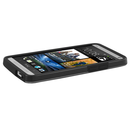 Incipio DualPro CF Case for HTC One - Silver / Black