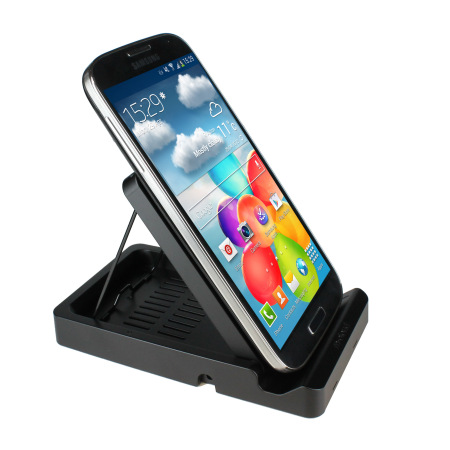 Qi Samsung Galaxy S4 Wireless Charging Cover - Black