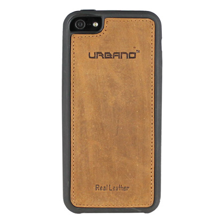 Urbano Genuine Leather Slim Case for iPhone 5S / 5 - Vintage