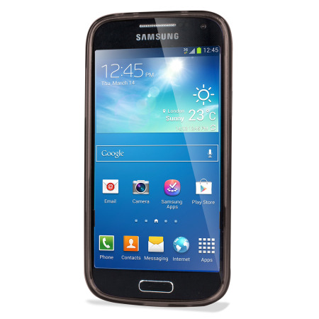 Coque Samsung Galaxy S4 Mini FlexiShield – Noire fumée
