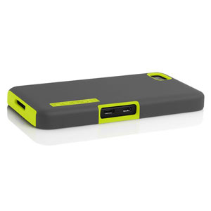 Incipio DualPro Case for Blackberry Z10 - Grey/Neon Yellow