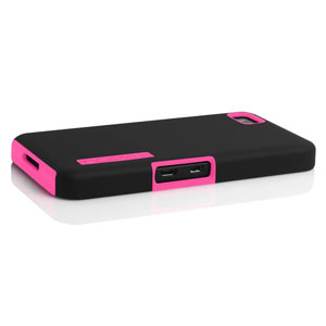 Incipio DualPro Case For Blackberry Z10 - Black/Neon Pink