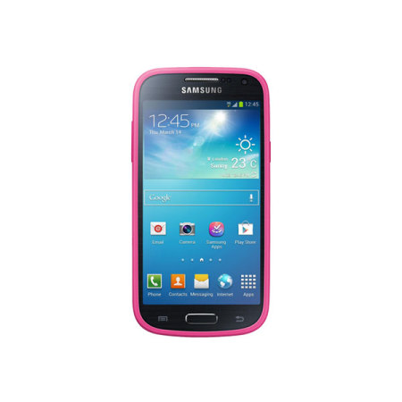 krijgen Aankoop Editie Official Samsung Galaxy S4 Mini Protective Cover Plus - Pink