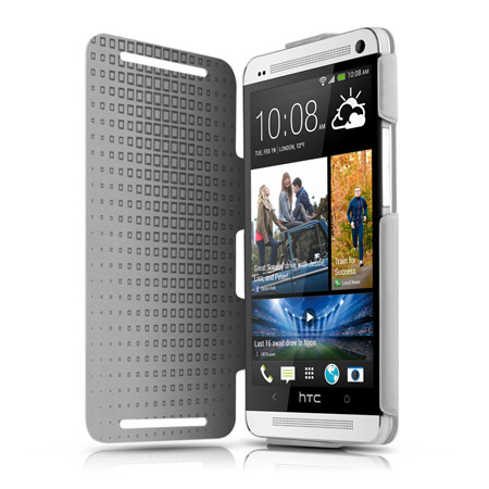 ITSKINS Plume Flip Case for HTC One M7 - White