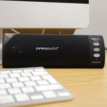 Pure Acoustics Hipbox GTX-20B Portable Bluetooth Speaker - Black