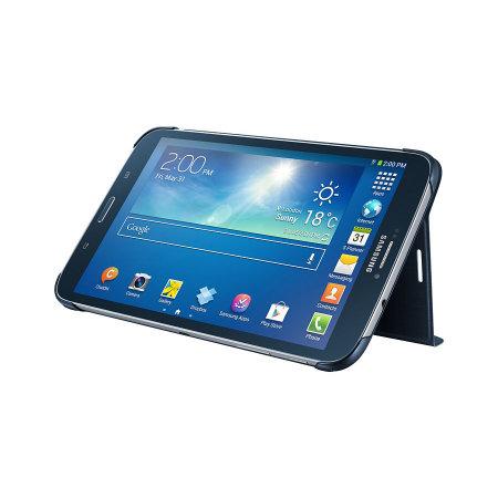 Official Samsung Galaxy Tab 3 8.0 Book Cover - Topaz Blue
