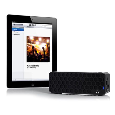 Enceinte Portable Bluetooth Kitsound Hive Stereo – Noire