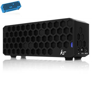 KitSound Hive Bluetooth Lautsprecher in Blau